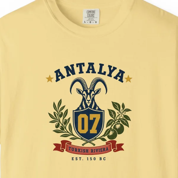 Antalya Wild Goat 07 Crest Tee