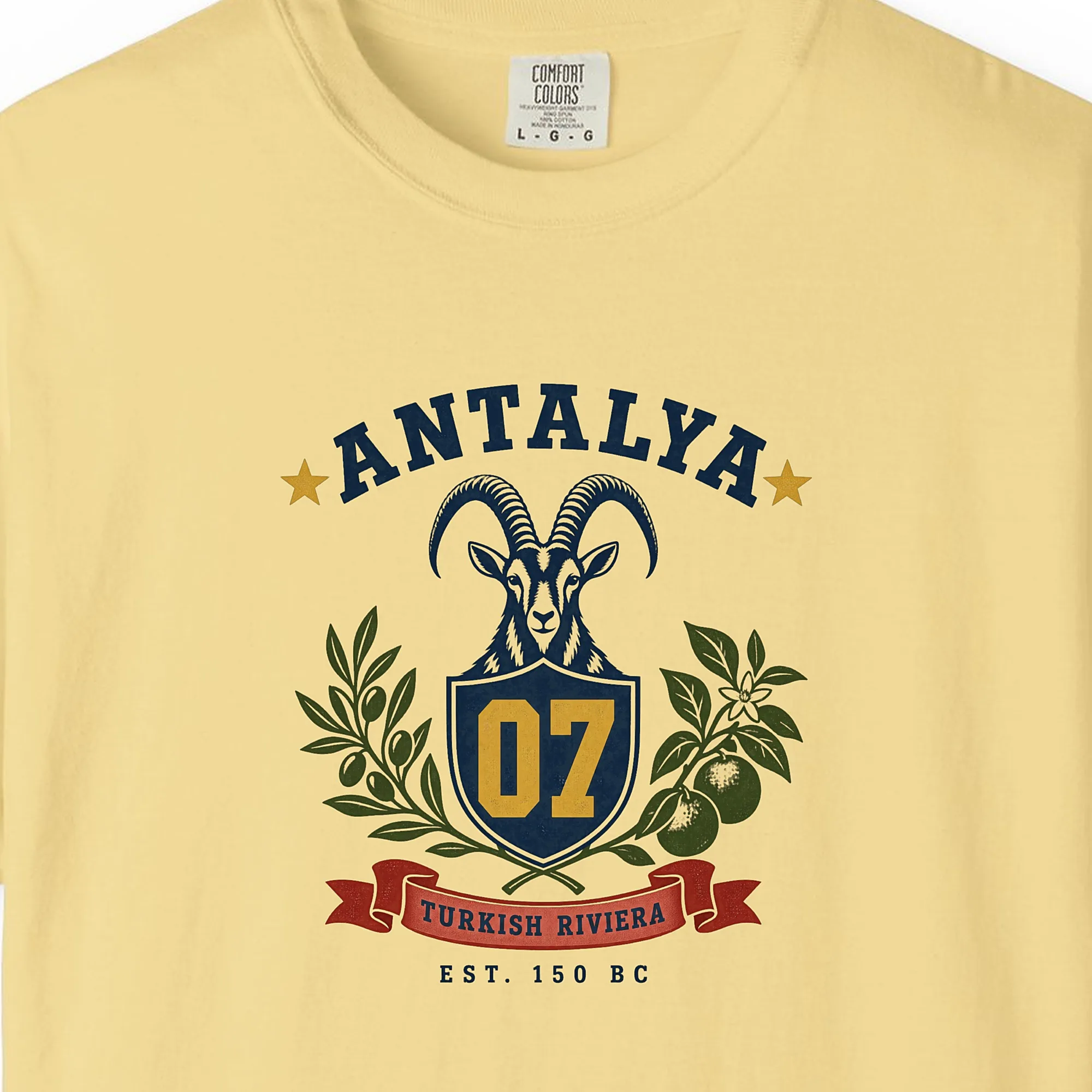 Antalya Wild Goat 07 Crest Tee