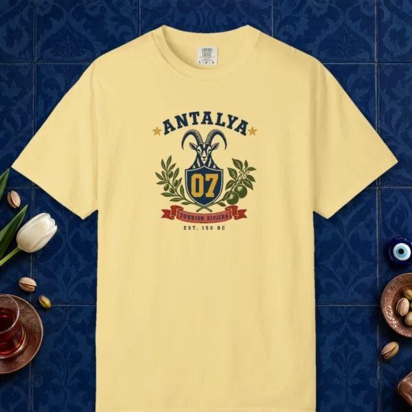 Antalya Wild Goat 07 Crest Tee