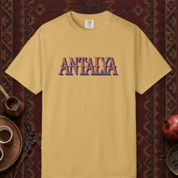 Antalya Wood Type Tee