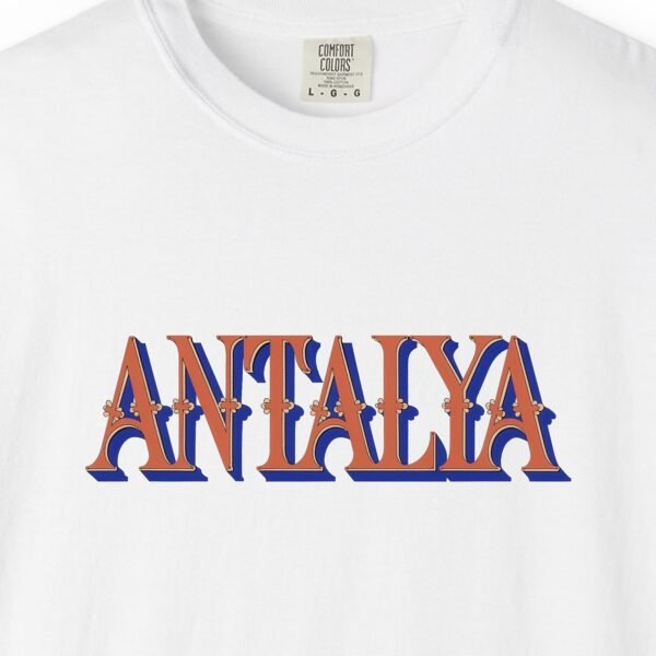 Antalya Wood Type Tee