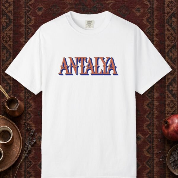 Antalya Wood Type Tee