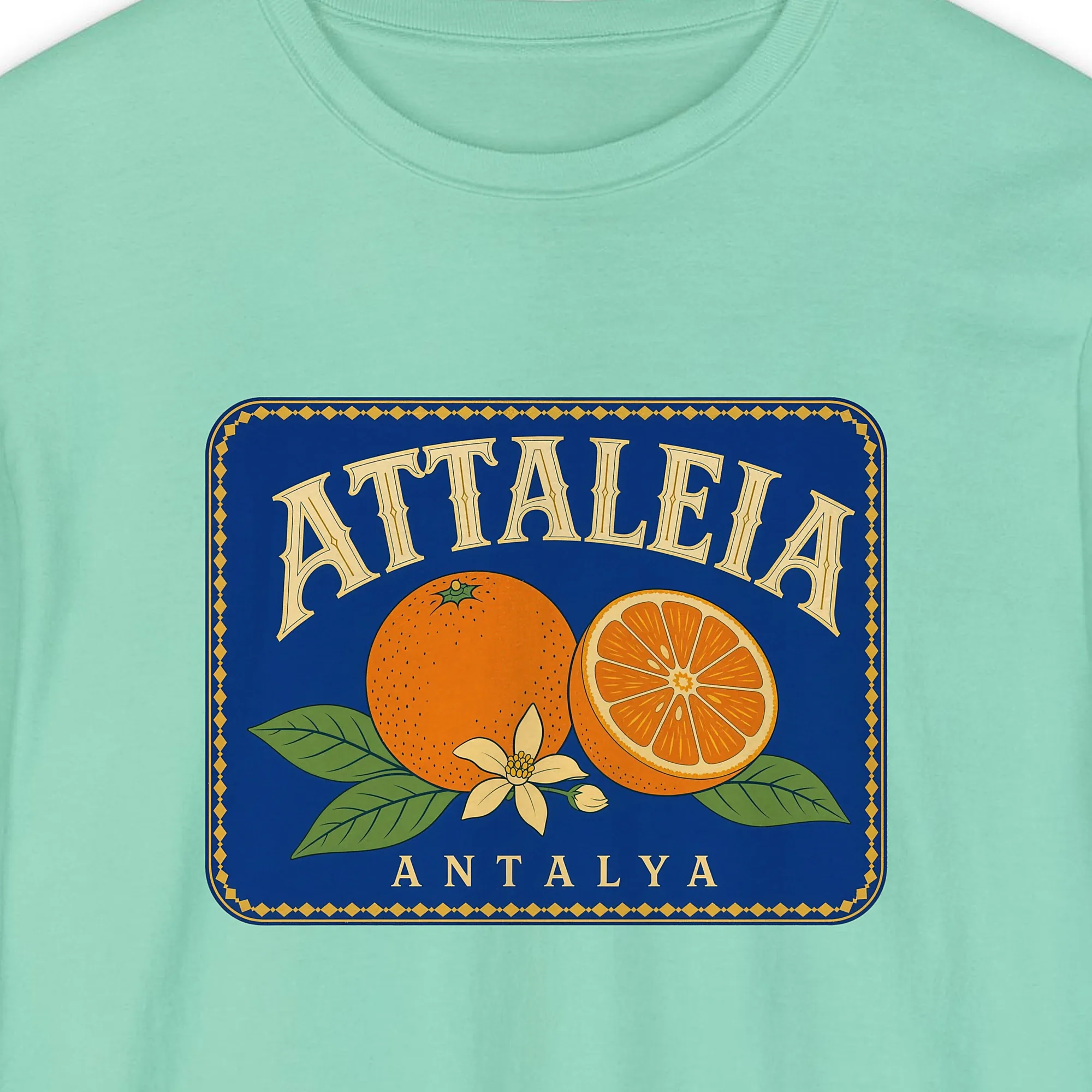 Attaleia Orange Crate Long Sleeve Tee