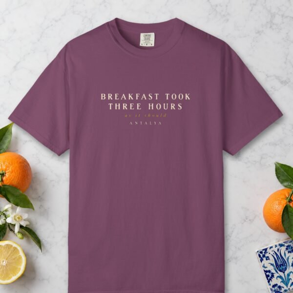 Breakfast Took Three Hours Night Tee