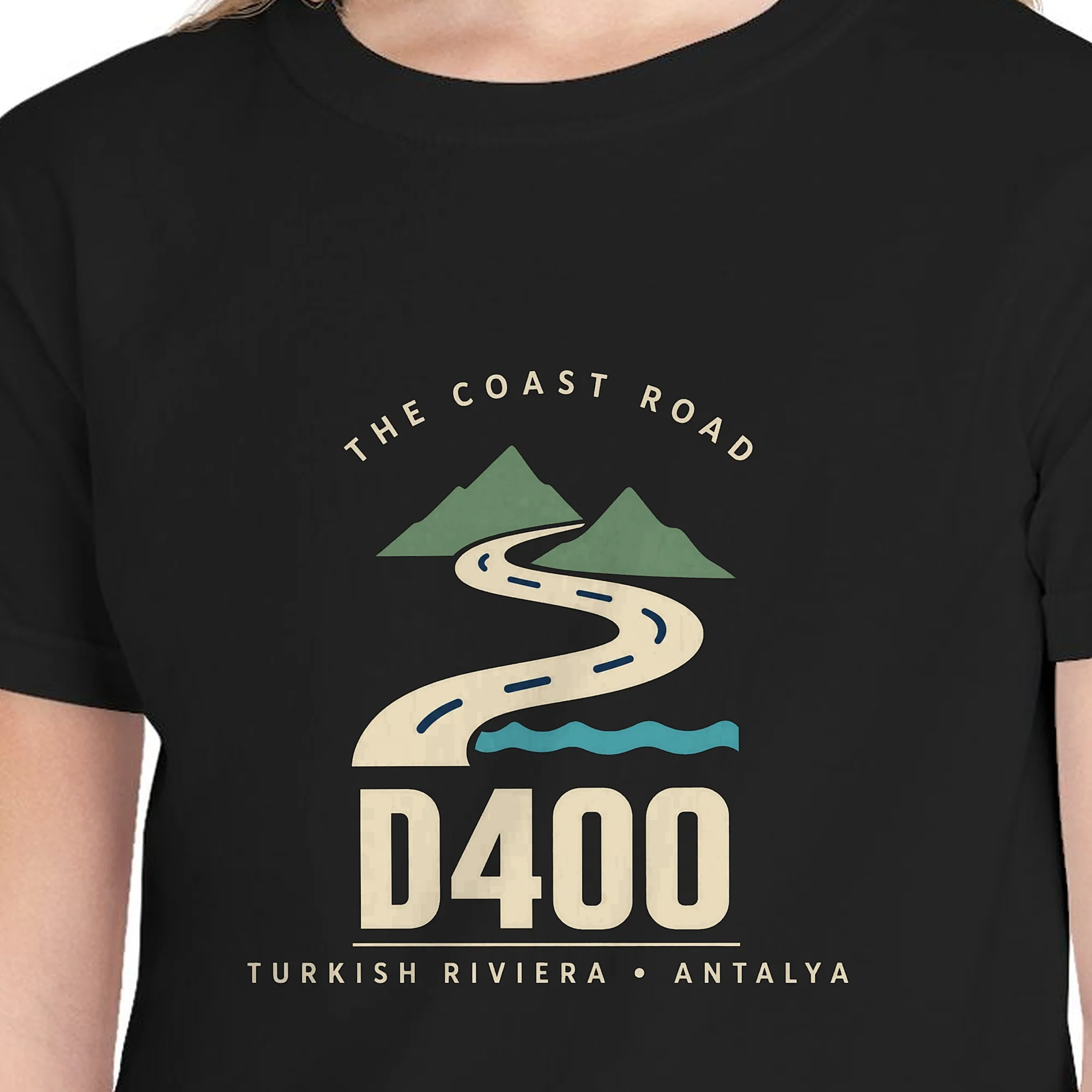 D400 Coast Road Night Kids Tee