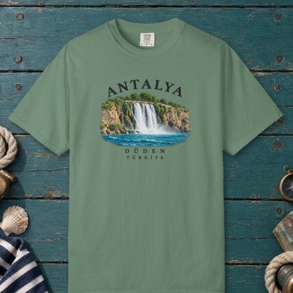 duden-falls-tee-light-green-front Düden Falls Tee