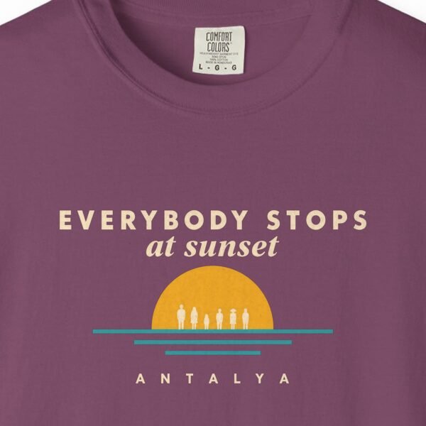 Everybody Stops at Sunset Night Tee