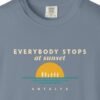 Everybody Stops at Sunset Night Tee