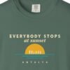 Everybody Stops at Sunset Night Tee