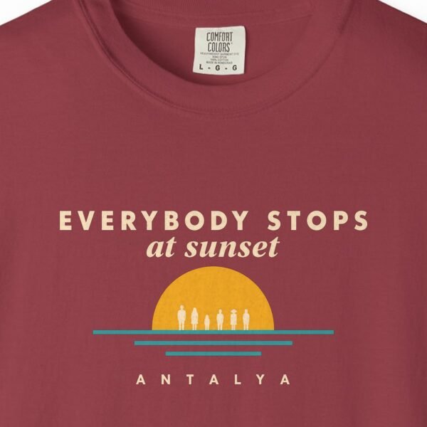 Everybody Stops at Sunset Night Tee