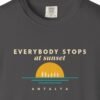 Everybody Stops at Sunset Night Tee