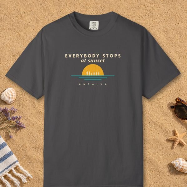 Everybody Stops at Sunset Night Tee