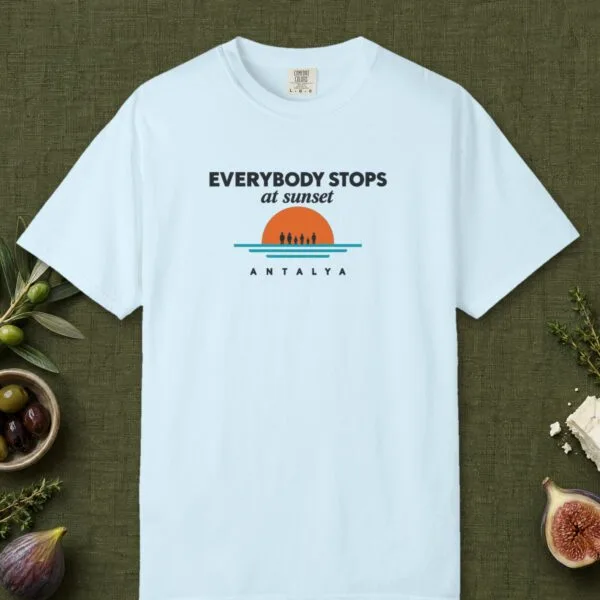 Everybody Stops at Sunset Tee
