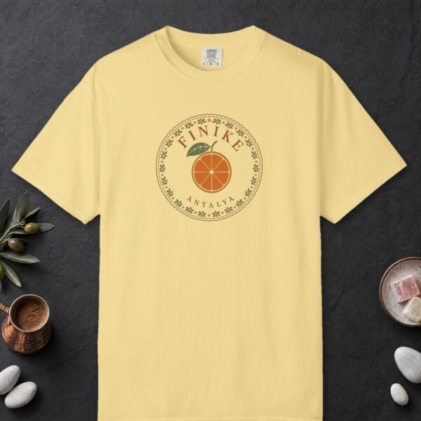 Finike Orange Stamp Tee