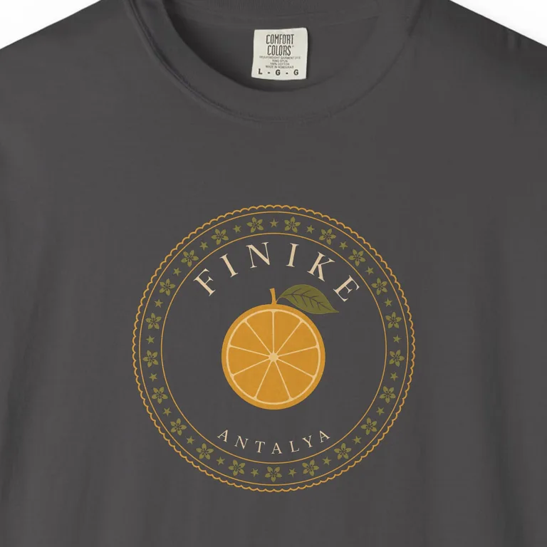 Finike Orange Tee