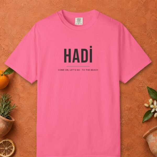 hadi-lets-go-tee-crunchberry-front Hadi, Let's Go Tee