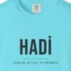 hadi-lets-go-tee-lagoon-blue-chest Hadi, Let's Go Tee