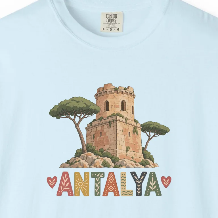 Hıdırlık Tower Letters Tee