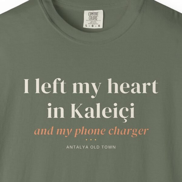 I Left My Heart in Kaleiçi Night Tee