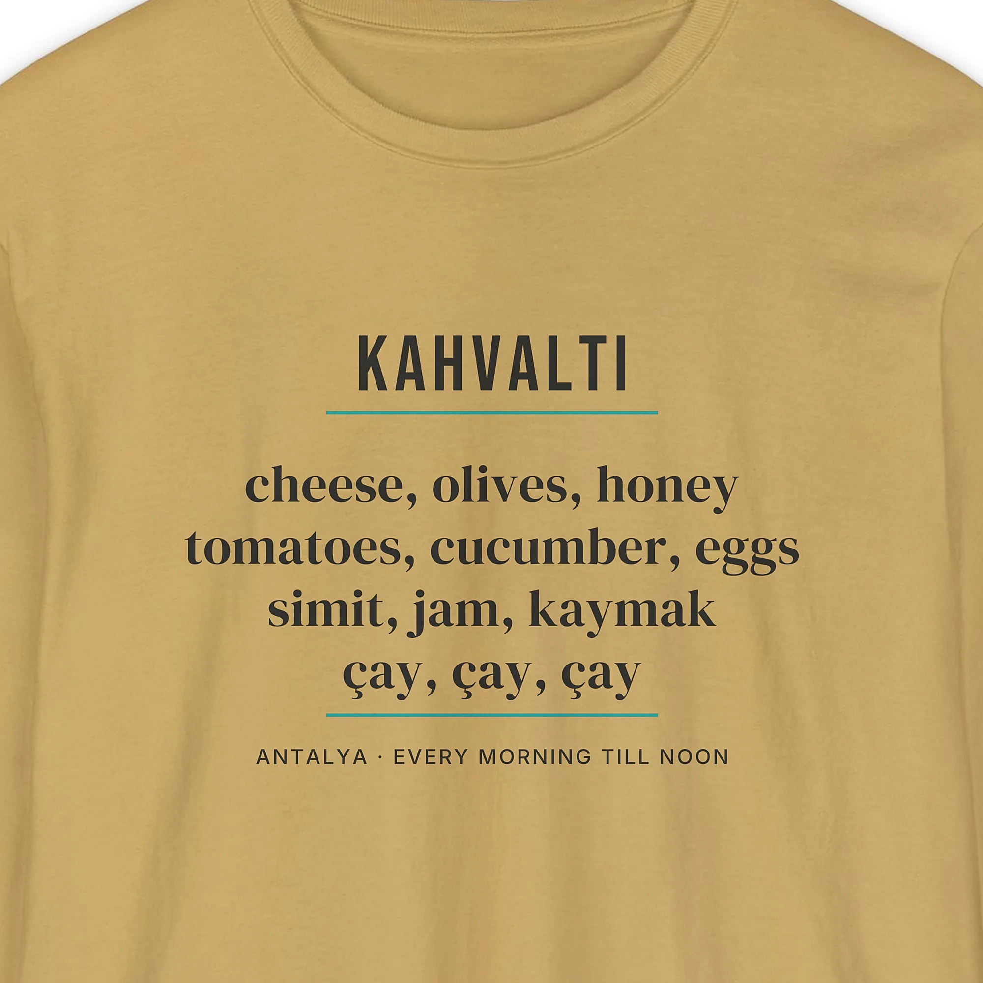 Kahvaltı Long Sleeve Tee