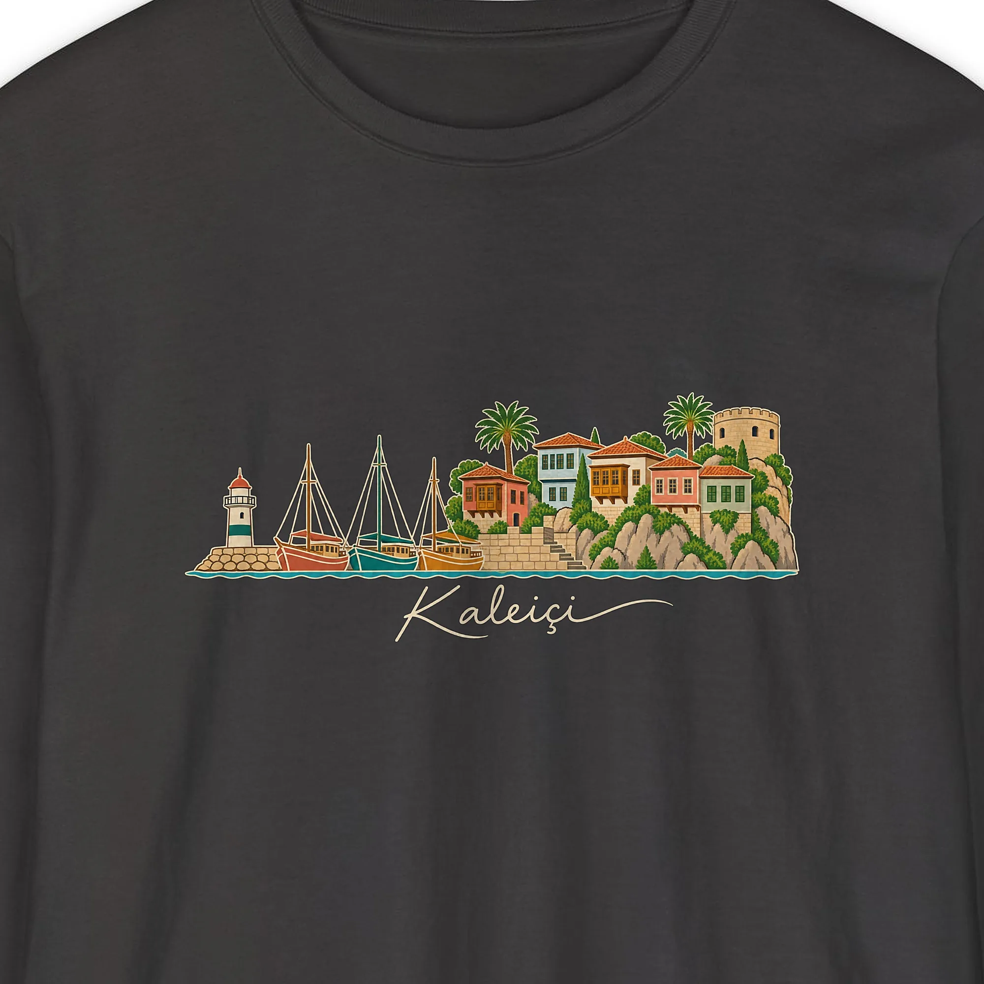 Kaleiçi Skyline Long Sleeve Tee