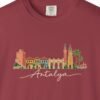 Kaleiçi Skyline Sketch Night Tee