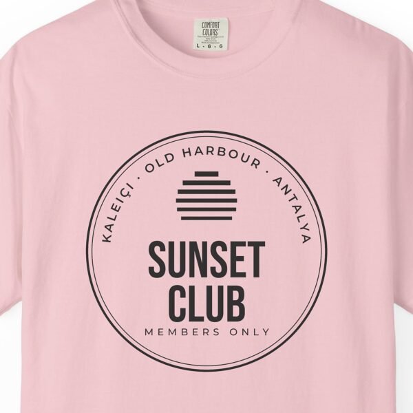 Kaleiçi Sunset Club Tee