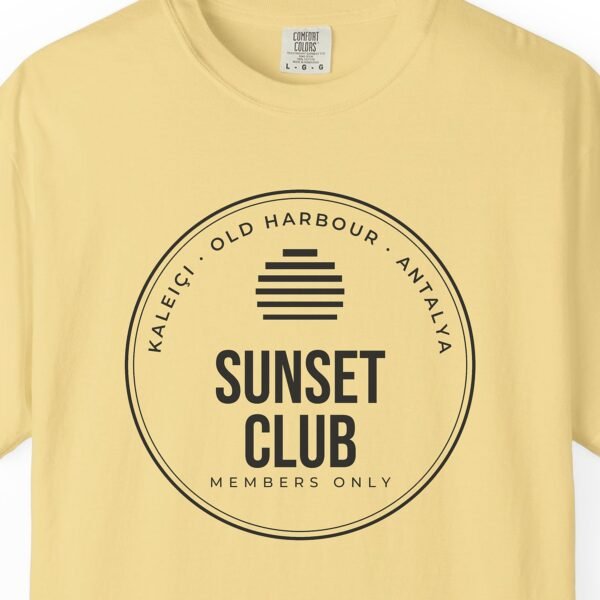 Kaleiçi Sunset Club Tee