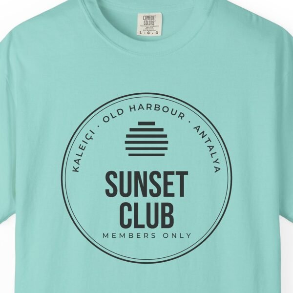 Kaleiçi Sunset Club Tee