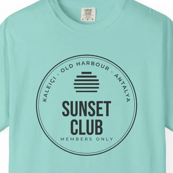 Kaleiçi Sunset Club Tee