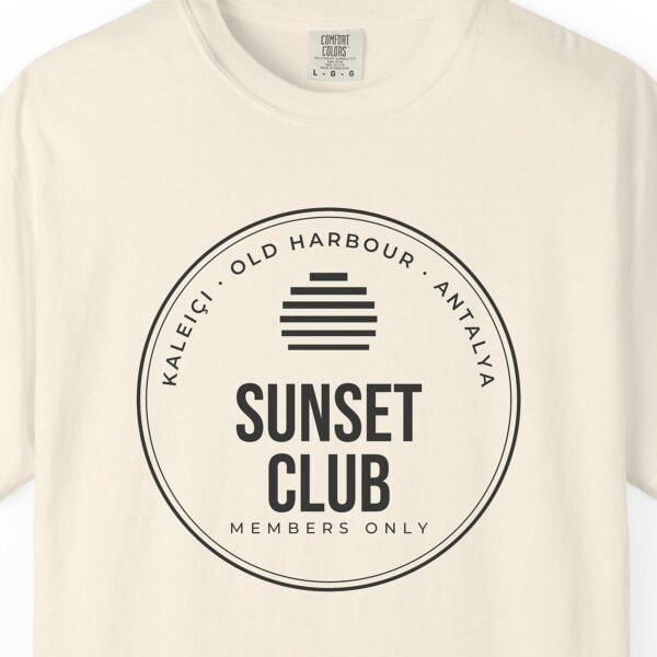 Kaleiçi Sunset Club Tee