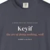 keyif-art-of-doing-nothing-tee-navy-chest Keyif Art of Doing Nothing Tee