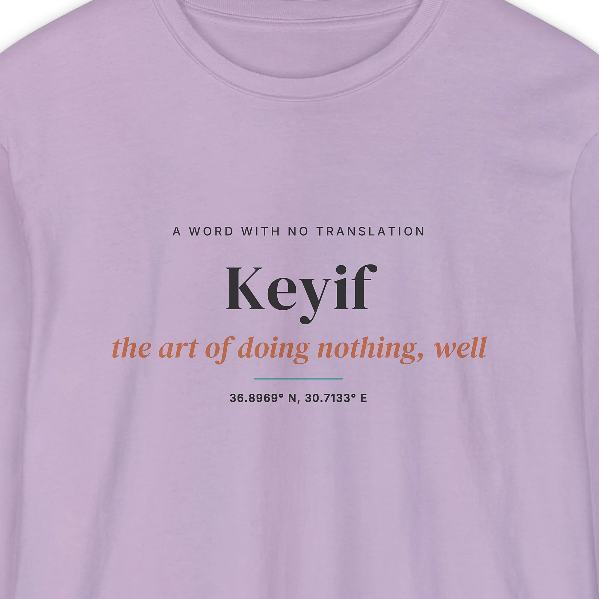 Keyif Long Sleeve Tee
