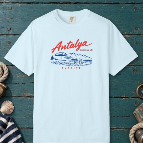 konyaalti-beach-tee-chambray-front Konyaaltı Beach Tee