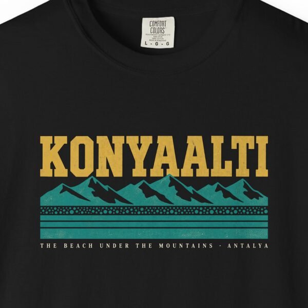 Konyaaltı Beach Under the Mountains Night Tee