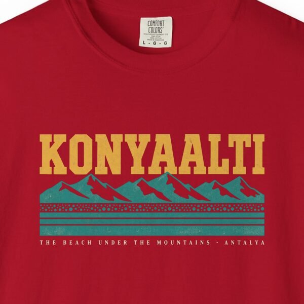 Konyaaltı Beach Under the Mountains Night Tee