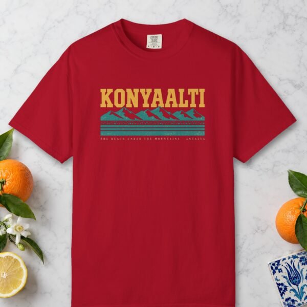 Konyaaltı Beach Under the Mountains Night Tee