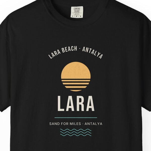 lara-beach-night-tee-black-chest Lara Beach Night Tee