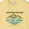 Mountains One Side, Sea the Other Day Tee
