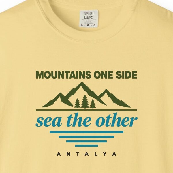 Mountains One Side, Sea the Other Day Tee