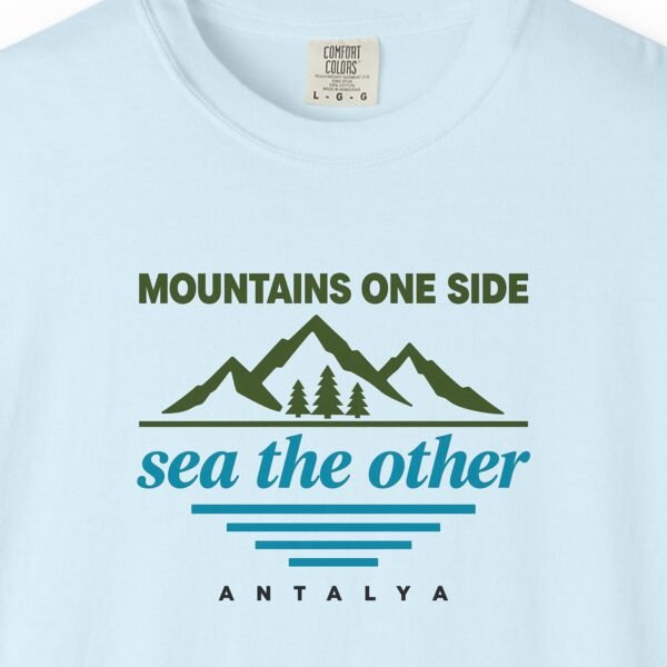 Mountains One Side, Sea the Other Day Tee