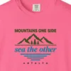 Mountains One Side, Sea the Other Day Tee