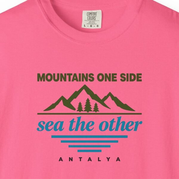 Mountains One Side, Sea the Other Day Tee