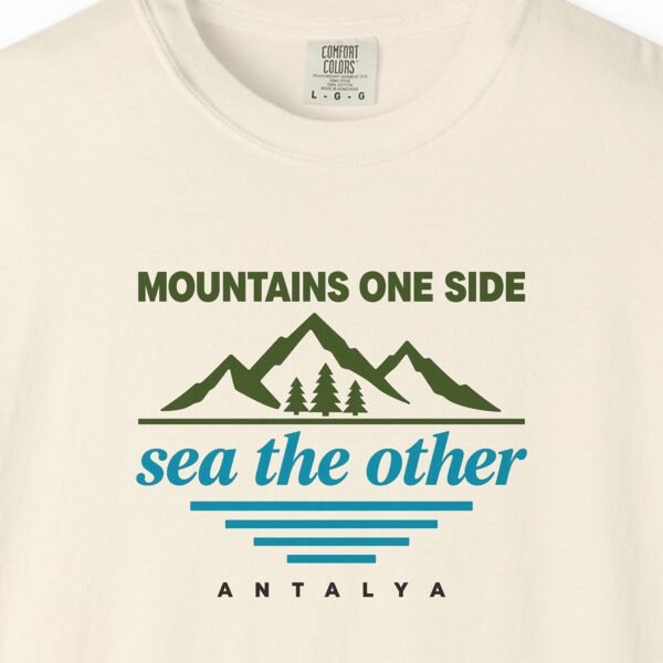 Mountains One Side, Sea the Other Day Tee
