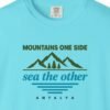 Mountains One Side, Sea the Other Day Tee