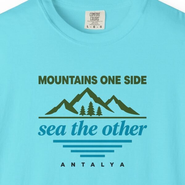 Mountains One Side, Sea the Other Day Tee