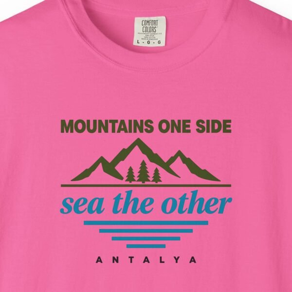 Mountains One Side, Sea the Other Day Tee