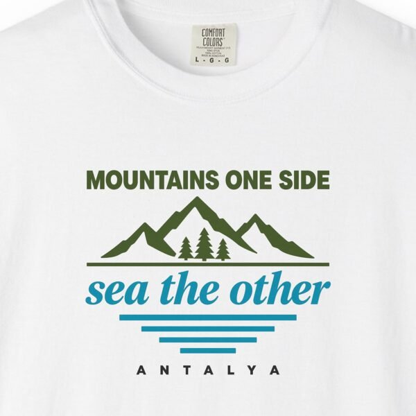 Mountains One Side, Sea the Other Day Tee
