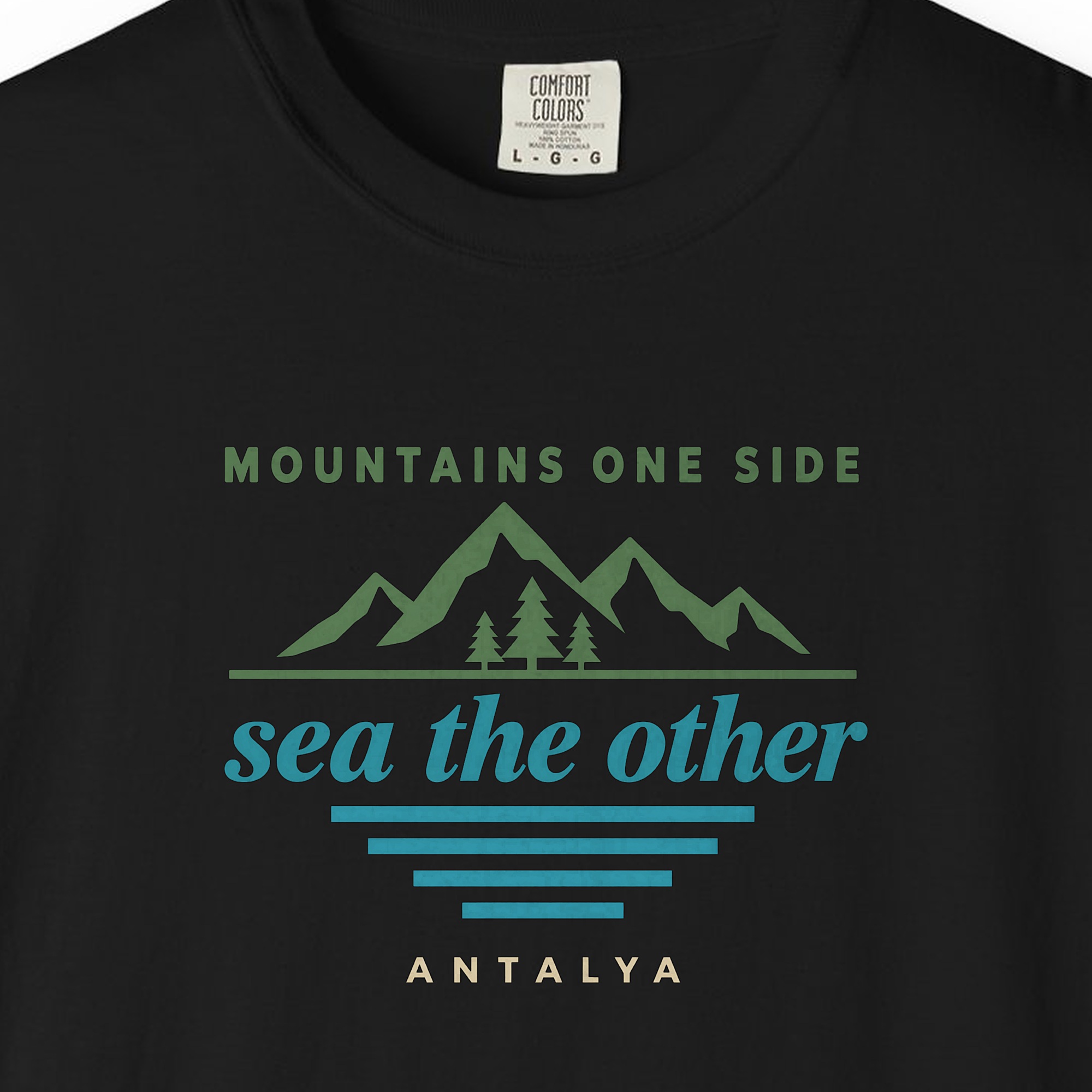 mountains-one-side-tee-black-chest Mountains One Side Tee