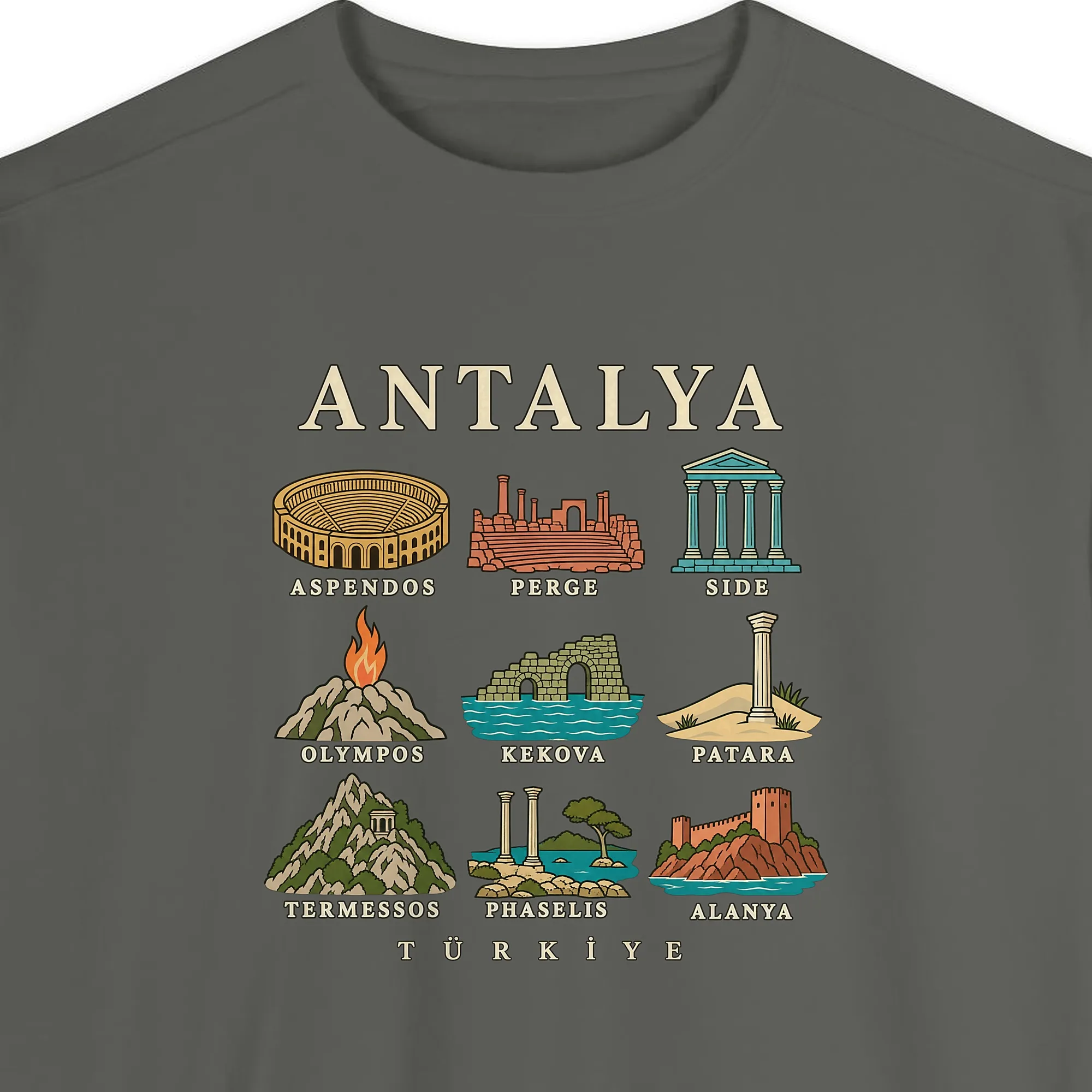 Nine Ancient Sites Night Sweatshirt